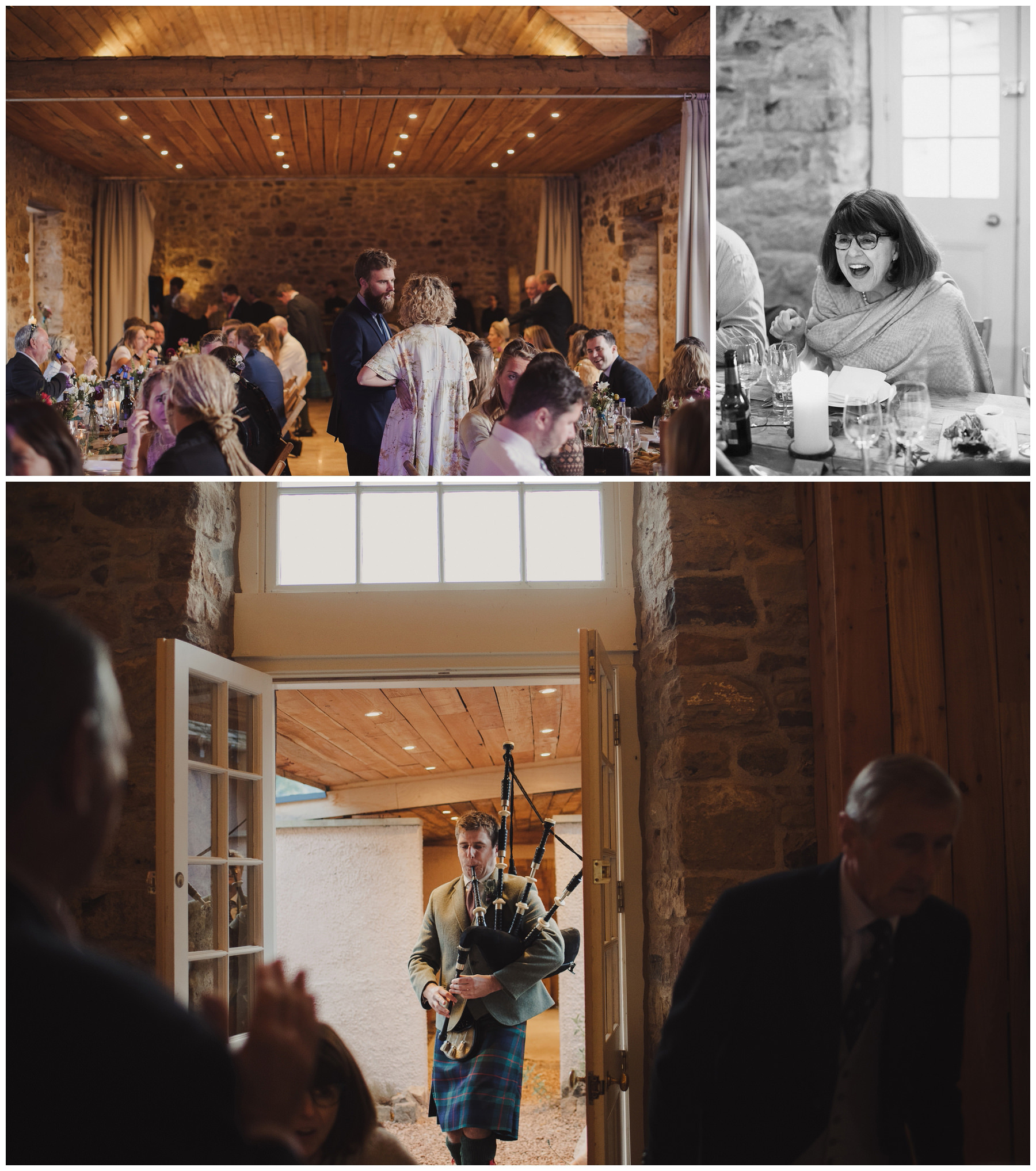 wedding reception at colstoun