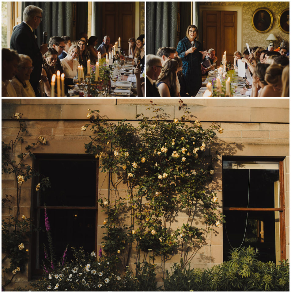 wedding speeches at cambo