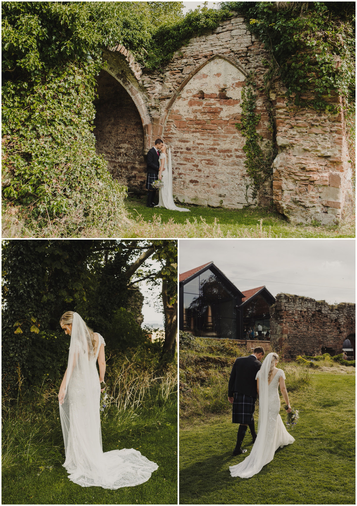 lindores abbey wedding photos