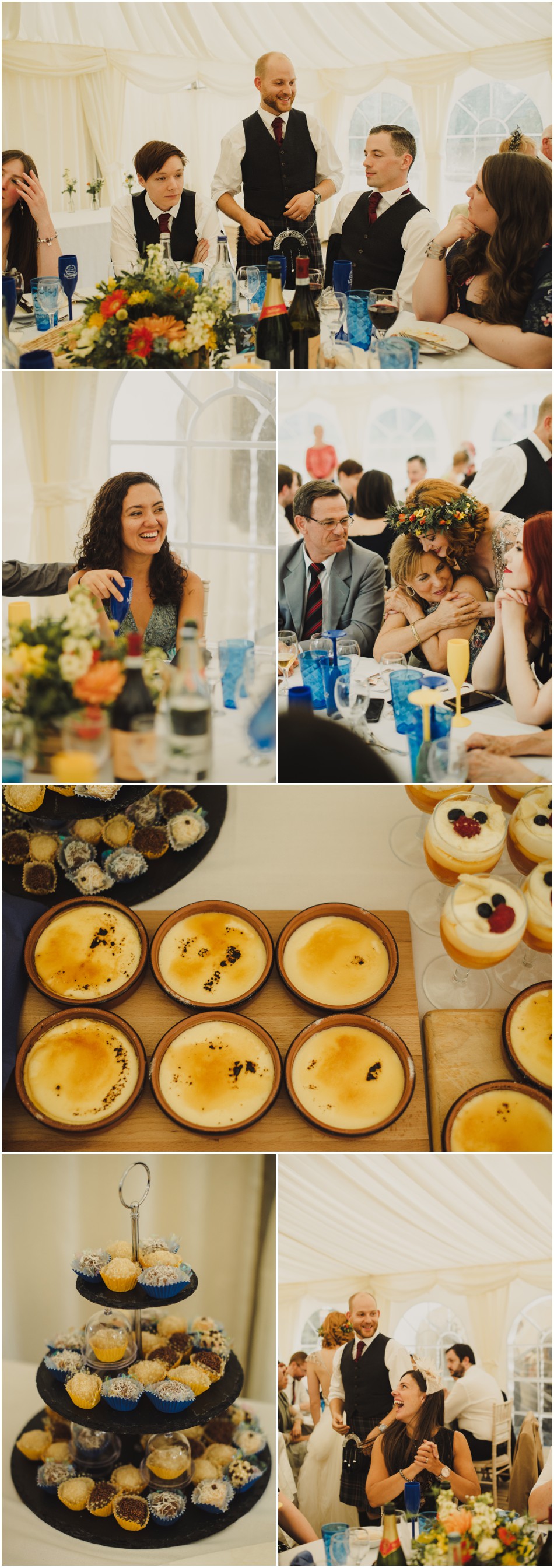 brazilian dessert at a wedding