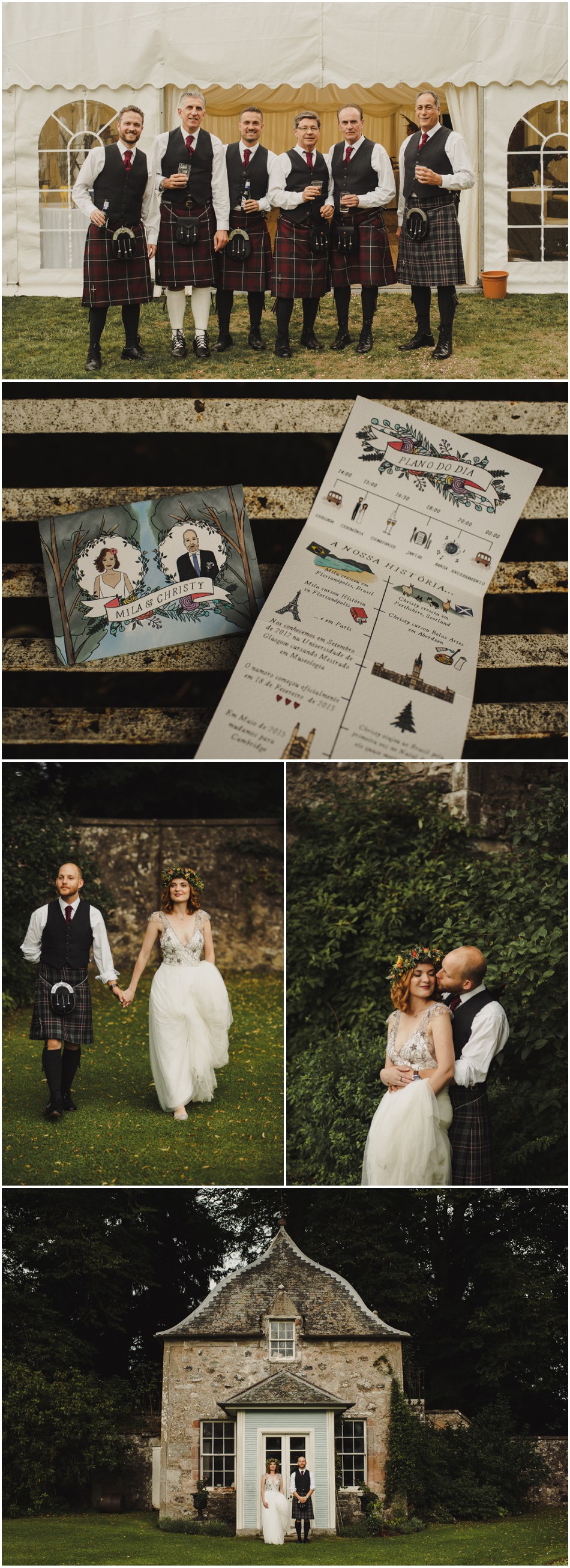 handmade wedding invitation design