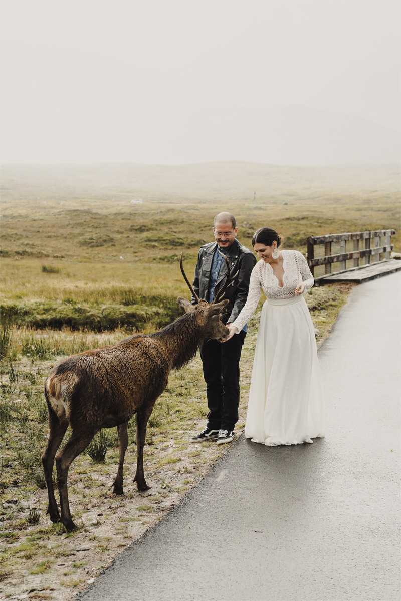 wedding ceremony glencoe