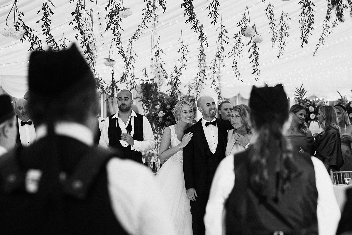 Cluny Castle wedding