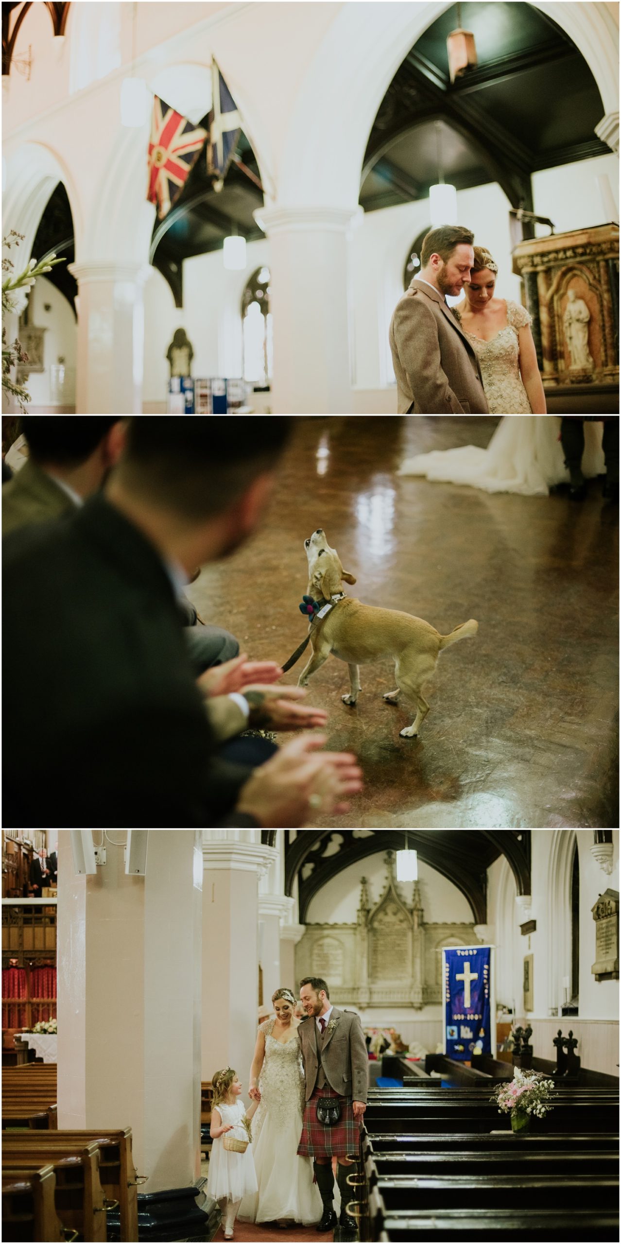 south parish church leith wedding