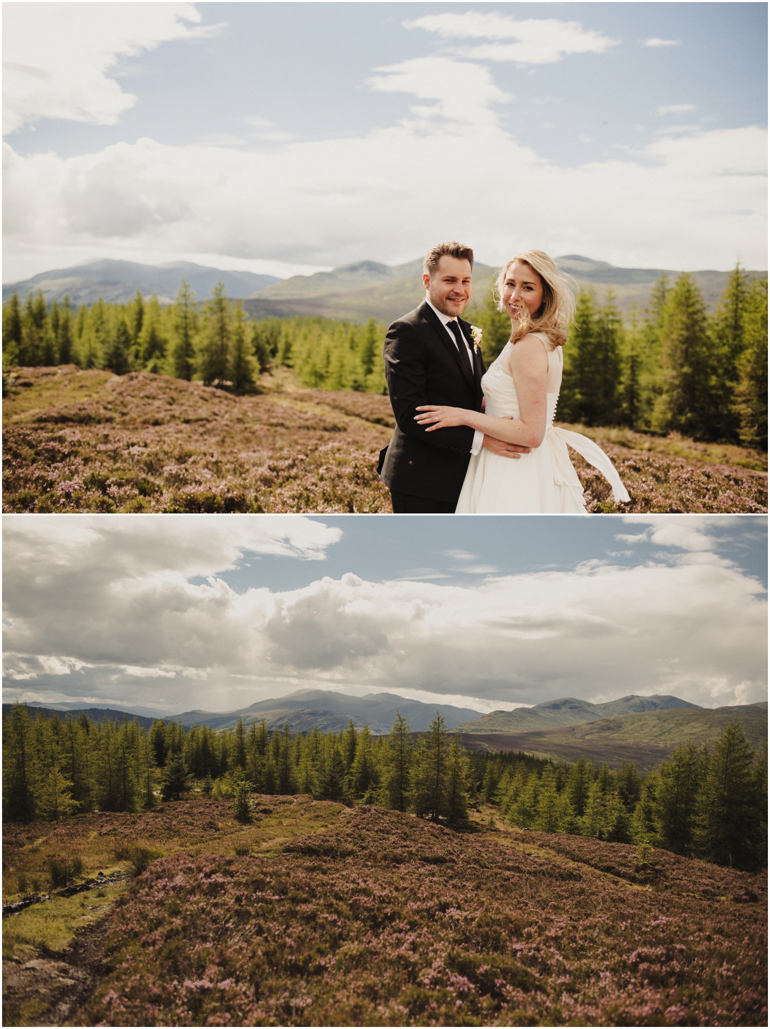small wedding in perthshire