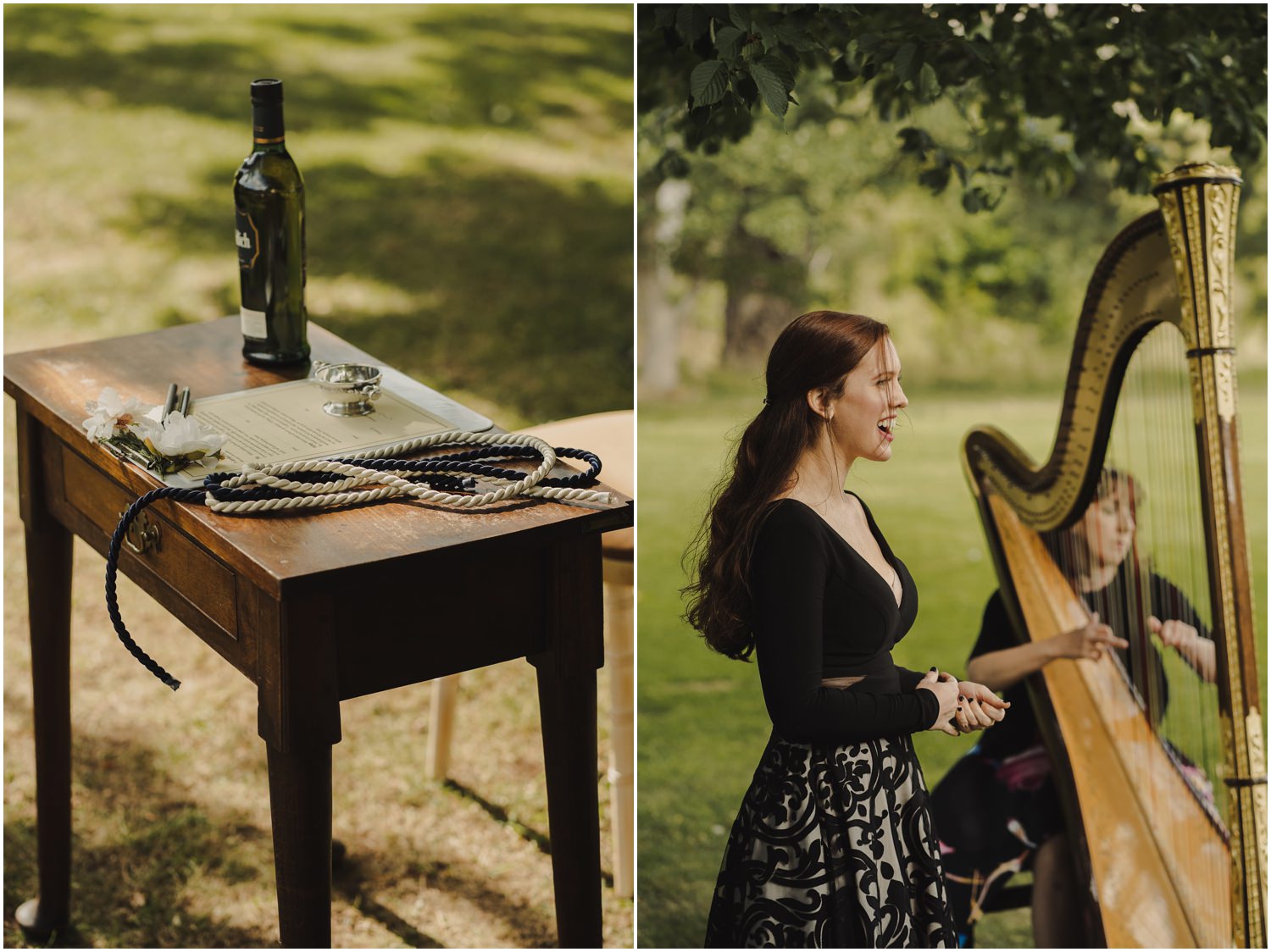 harpist east lothian edinburgh
