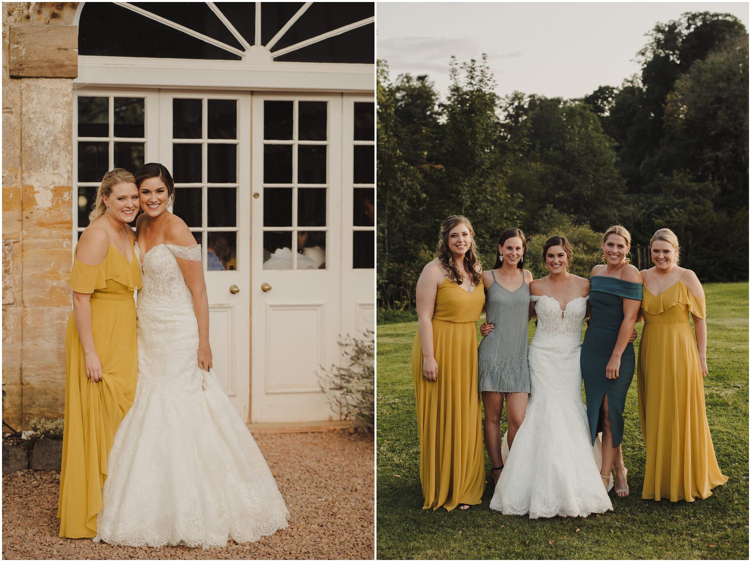 informal wedding photos
