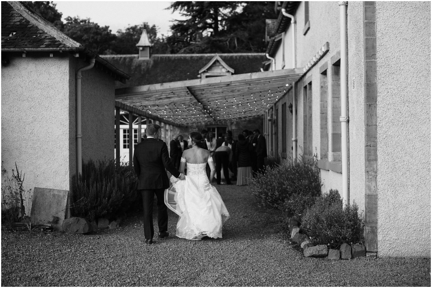 wedding evening in haddington wedding venue