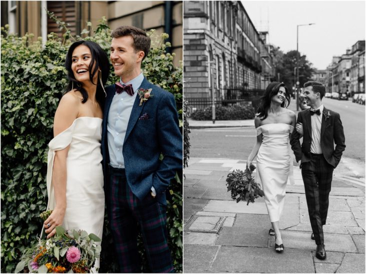 Zoe and Chris decided to elope to scotland.