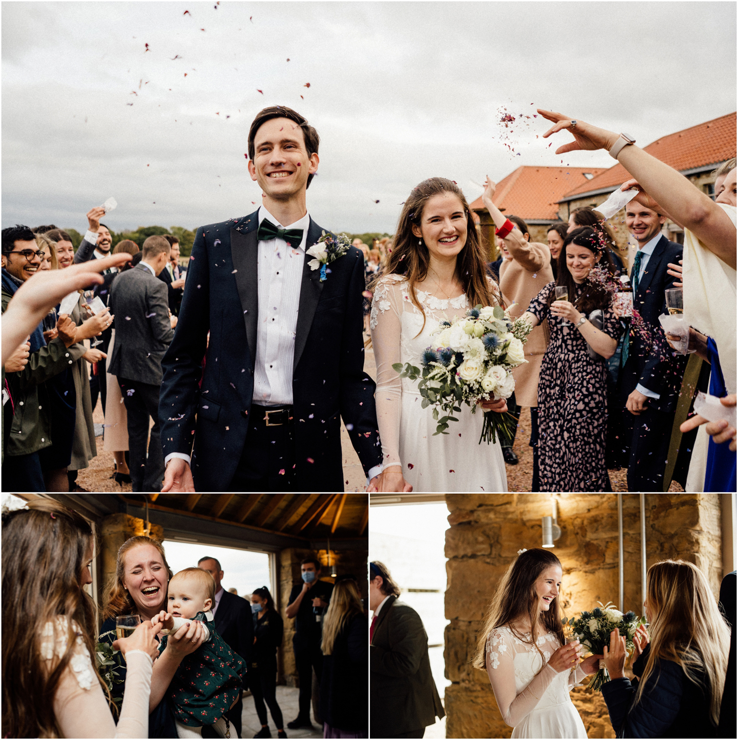 confetti shot at falside mill