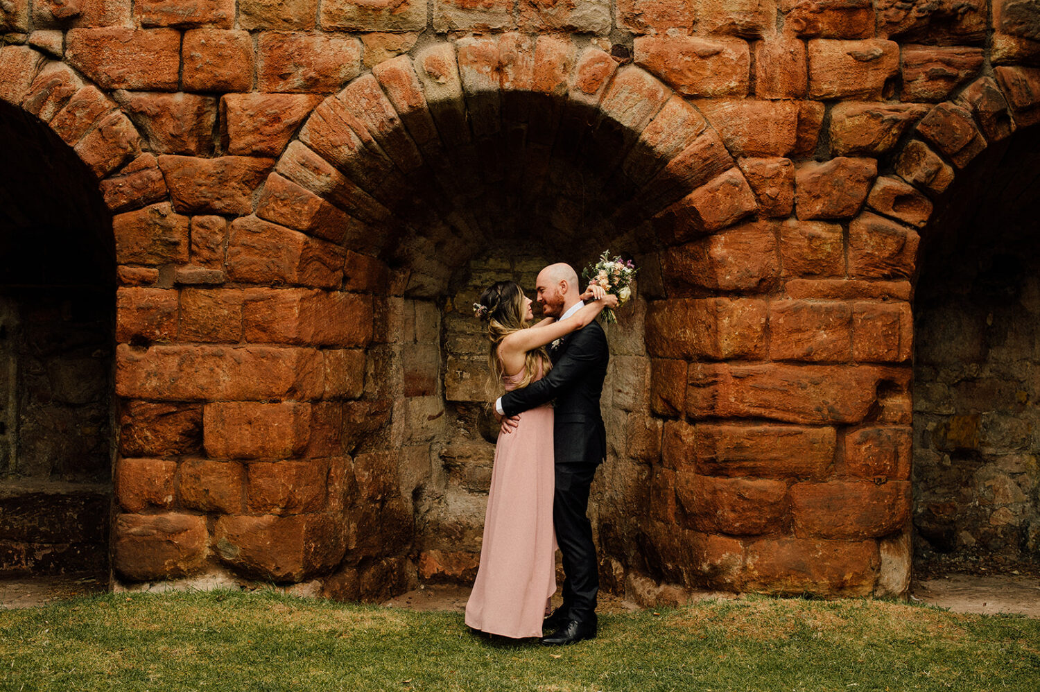 Roslin Glen wedding photos