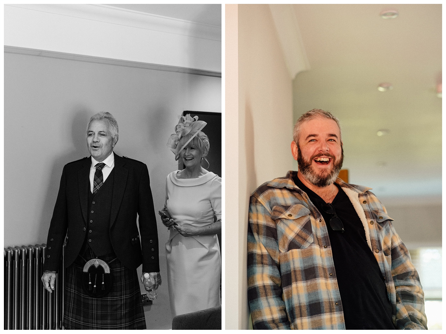 father's first look at the bride