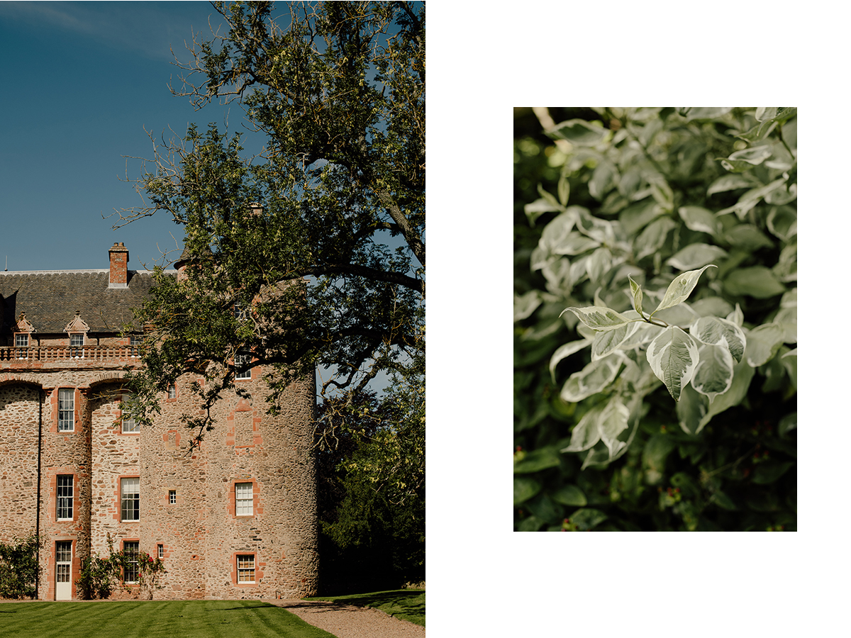 Thirlestane, a castle wedding venue in the Scottish Borders.