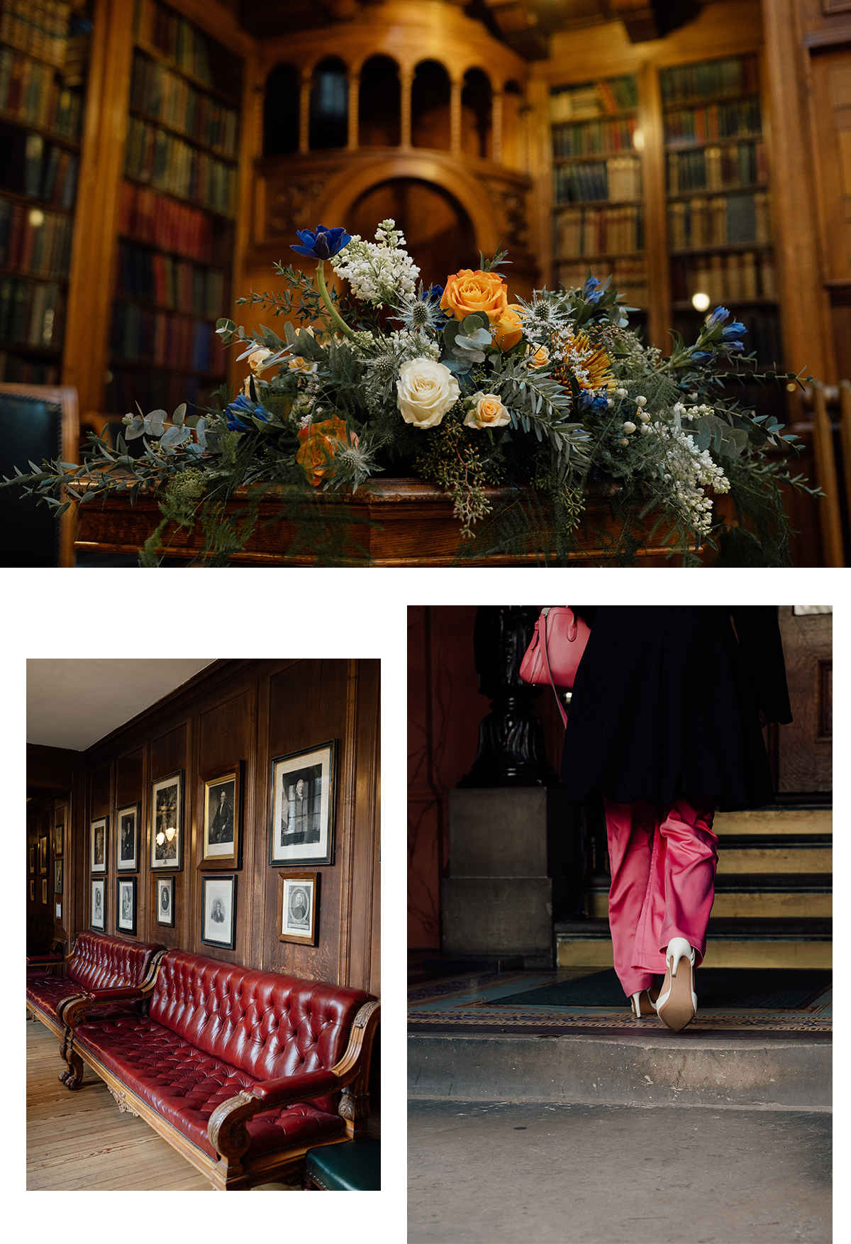 The interior of Royal College of Physicians of Edinburgh. 