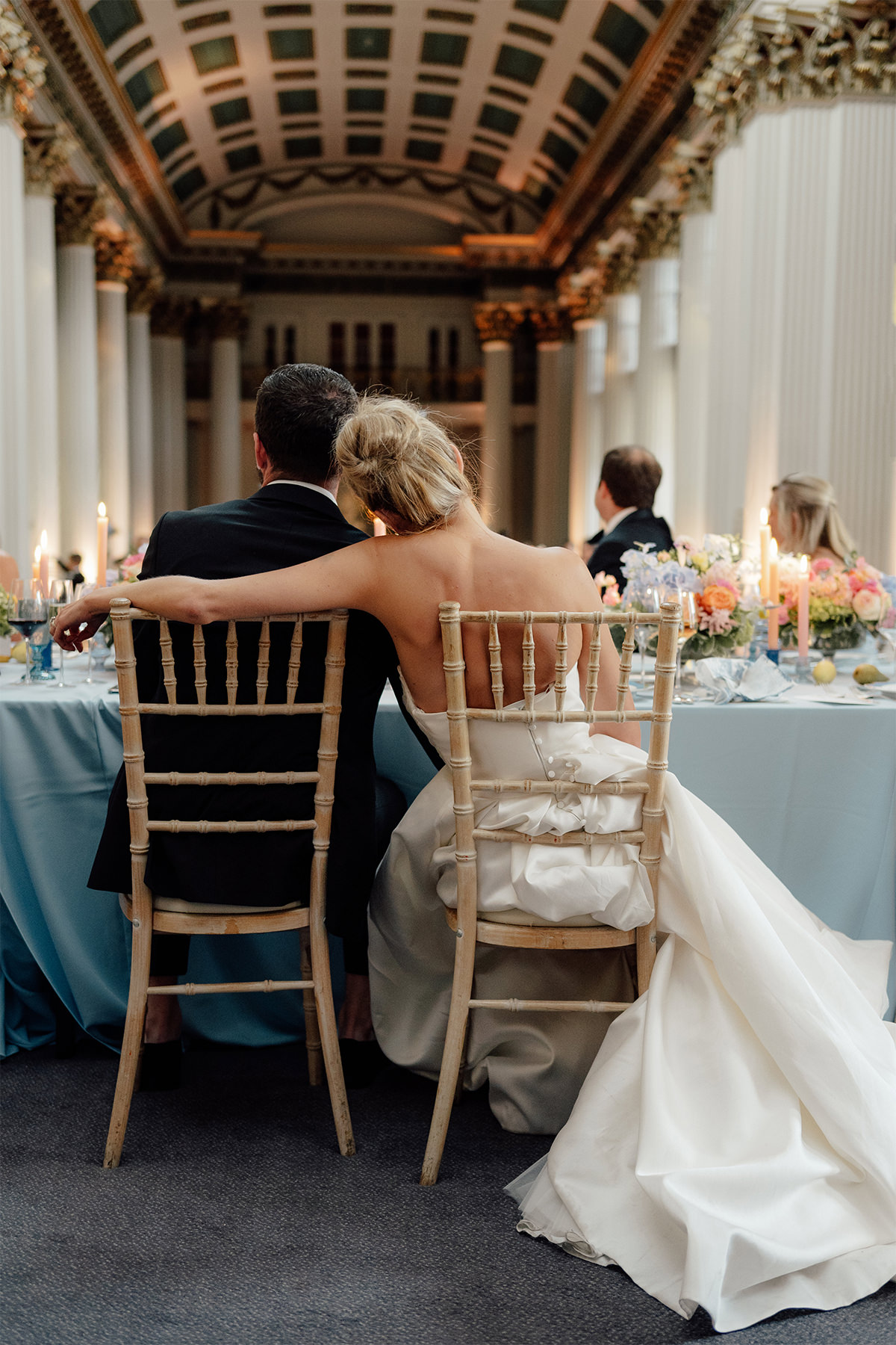 Wedding speeches at the Signet library captured by Edinburgh Photographer.